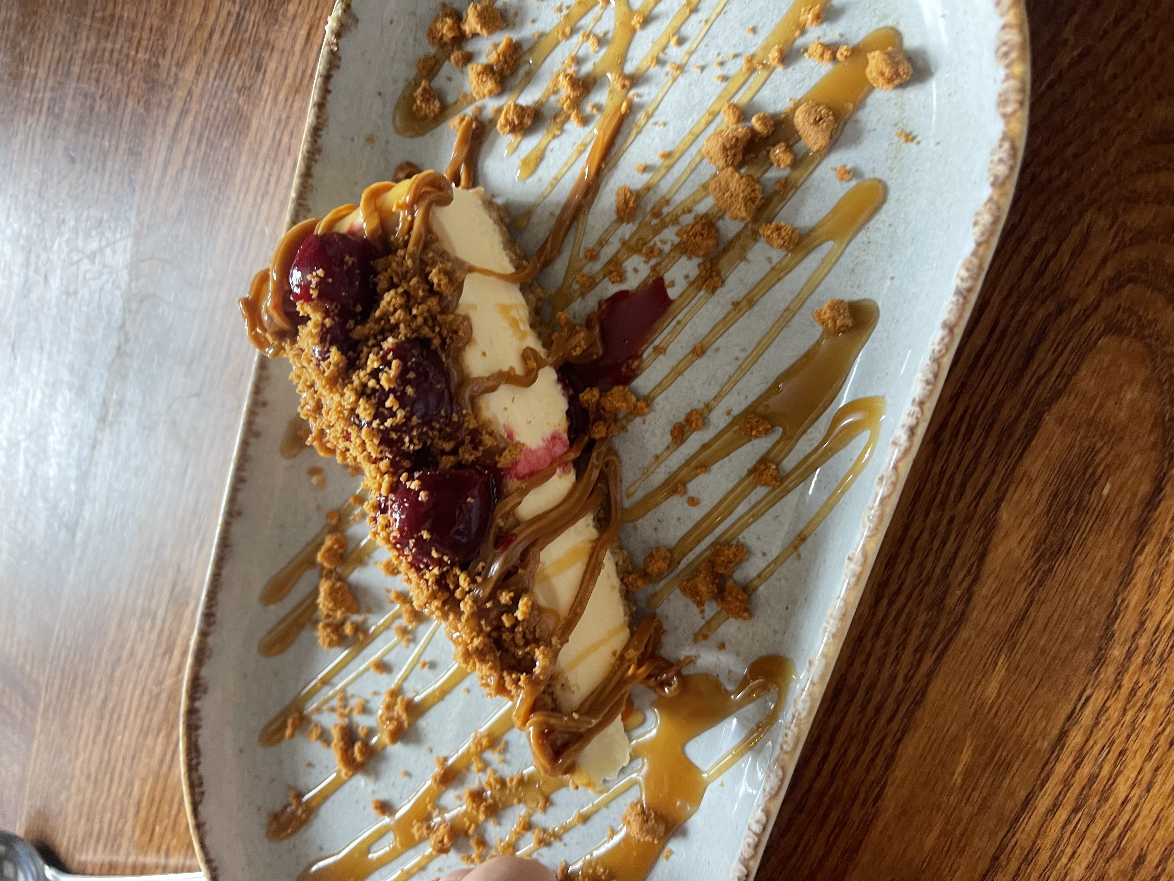 Enjoying cheesecake with controlled diabetes - strict but sensible approach